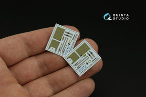 Intérieur imprimé en 3D et coloré sur papier décalcomanie Quinta Studio QD48374 F/A-18F (version initiale) (Hobby Boss) 1/48 – immagine 4