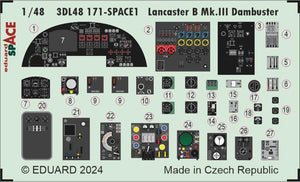 Maquette Eduard 3DL48171 Lancaster B Mk. III Dambuster SPACE HONG KONG MODELS 1/48 – immagine 3