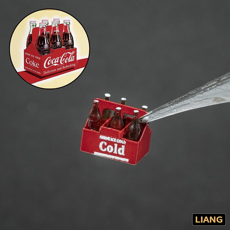 Modèle imprimé en 3D Liang 0418 Bouteille de cola A x 36 1/35  – immagine 4