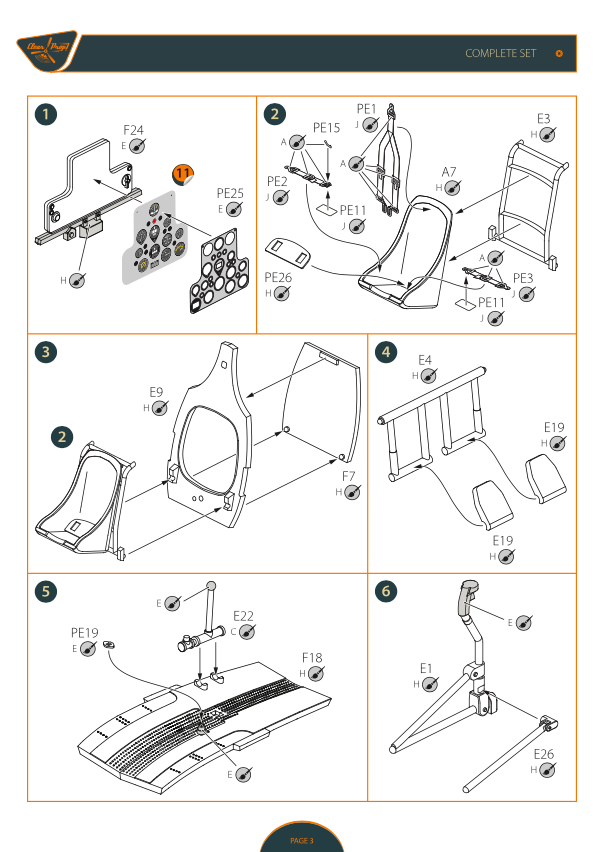 Hélice transparente ! Kit avancé CP4804 H-75N Hawk 1/48 – immagine 27