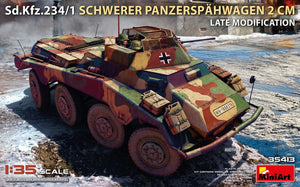 MiniArt 35413 Sd.Kfz.234/1 Schwerer Panzerspähwagen (2 cm). Mod tardif 1/35