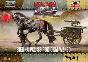 Premier à combattre Premier à combattre PL093 Biedka wz.33 sous mitrailleuse lourde wz.30 1/72 – Bild 2