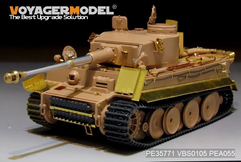 Voyager Model PE35771 WWII German Tiger I Early Production Basic （For RFM RM-5003） 1/35 – zdjęcie 2