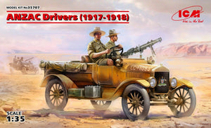 ICM 35707 Conducteurs ANZAC (1917-1918) (2 figurines) 1/35