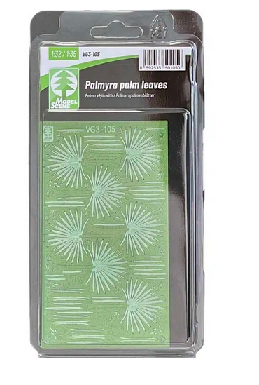 Maquette VG3-105 Feuilles de palmier de Palmyre 1/32 / 1/35