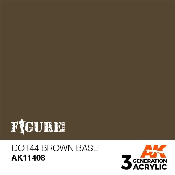 AK Interactive AK11408 Dot44 Base brune 17 ml