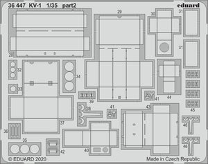 Eduard 36447 KV-1 1/35 TAMIYA – image 2