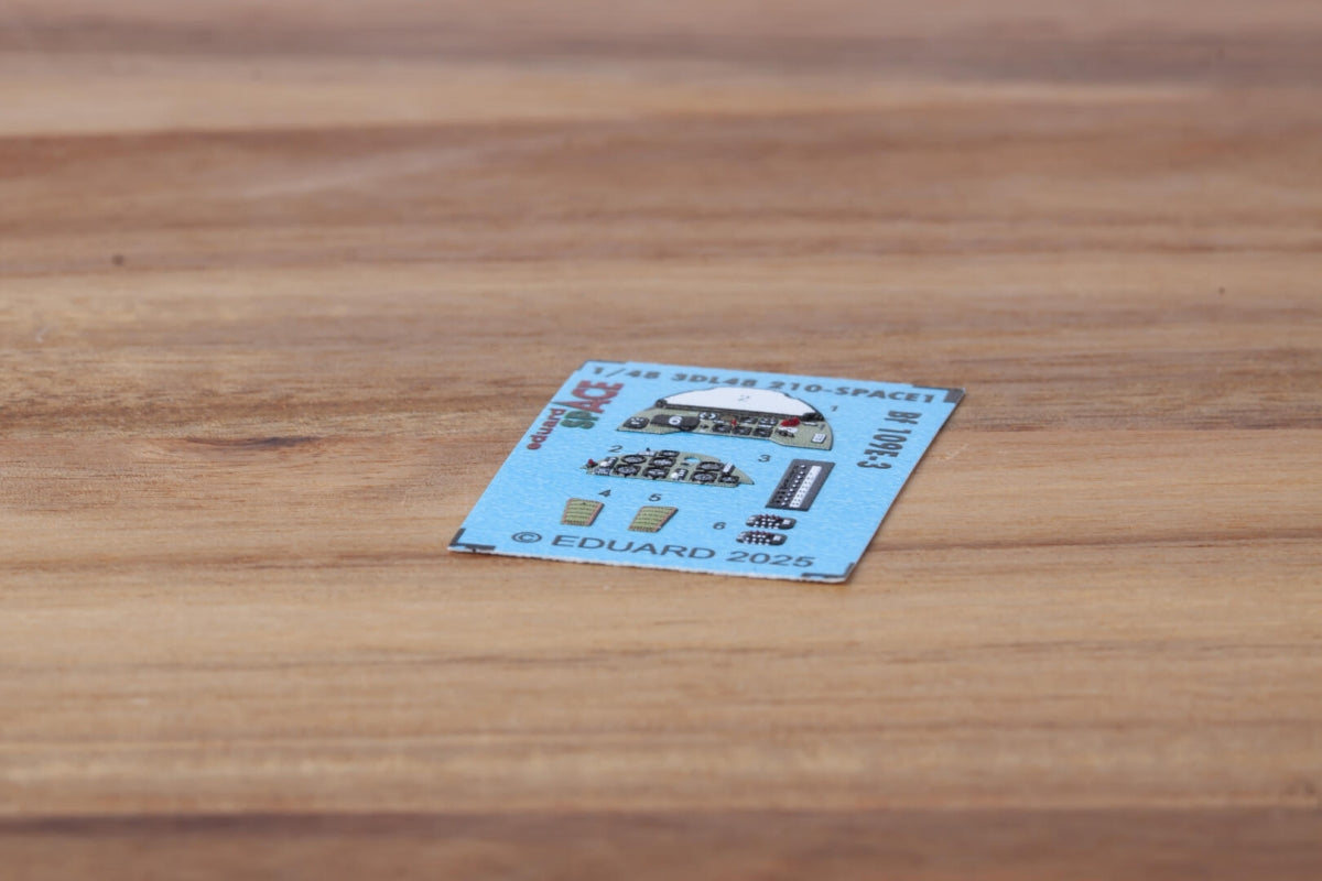 Eduard 3DL48210 Bf 109E-3 SPACE Hobby Boss 1/48 – image 2