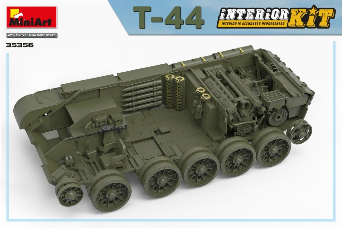 MiniArt 35356 T-44 KIT INTÉRIEUR 1/35 – image 4