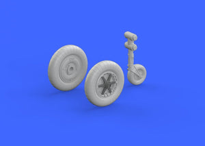 Roues Eduard 648282 Bf 109F EDUARD 1/48