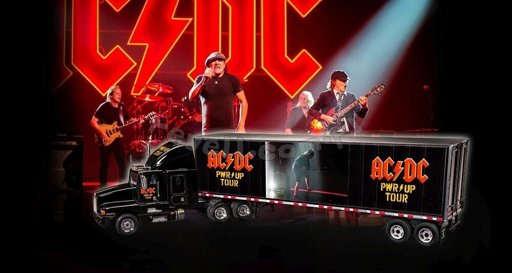 Revell 07731 Camion de tournée AC/DC Power Up - Remorque 1/32 – immagine 3