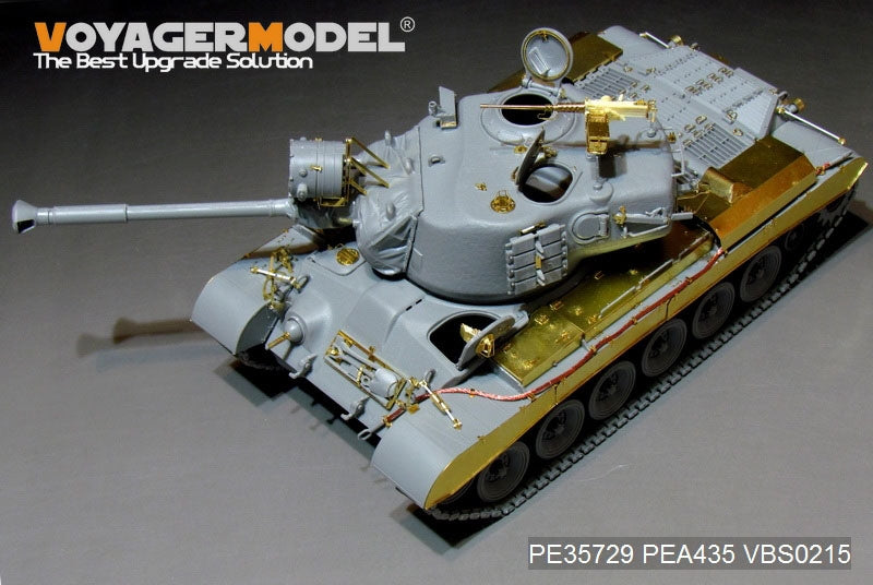 Maquette Voyager PE35729 de base du char moyen M46 Patton de l&amp;#39;armée américaine moderne pour TAKOM 2117 au 1/35 – image 14