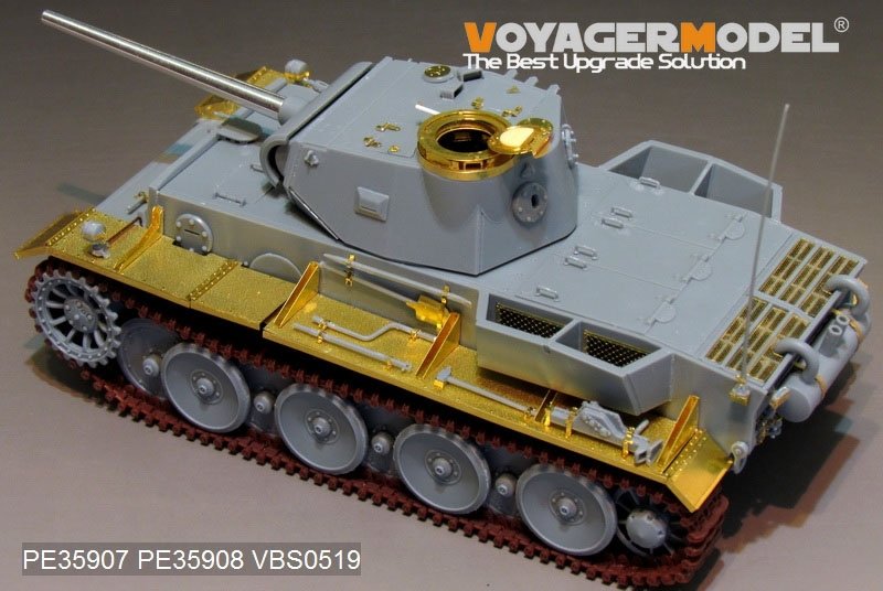 Maquette Voyager PE35908, char allemand Pz.Kpfw.VI Ausf.B (VK36.01) de la Seconde Guerre mondiale, modèle de base pour REVOSYS au 1/35 – image 6