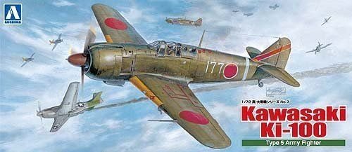 Aoshima 00809 Kawasaki Ki-100 Type 5 Kou 1/72