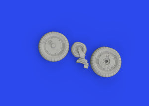 Roues Eduard 672348 Bf 109G-5/G-6 - Impression Eduard 1/48