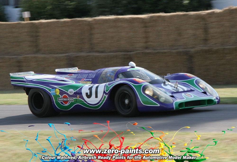 Peinture Zero Paints ZP-1019 Porsche 917 Purple Hippie (Psychedelic Martini Racing Team) 60 ml – Bild 3