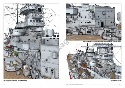 Kagero 16014 Le cuirassé Gneisenau EN – image 4