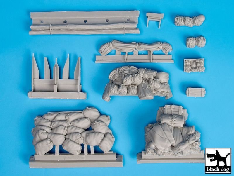 Ensemble d&amp;#39;accessoires Black Dog T35081 Sherman Normandie 75 mm, échelle 1/35 – image 6