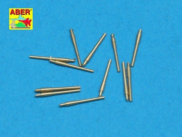 Aber 1/700L-19 Ensemble de 12 canons de 152 mm pour cuirassés de la marine britannique : Nelson, Rodney 1/700