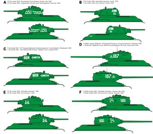 Maquette ToRo 35D69 - Chars soviétiques T-34 et T-34-85 au 1/35 – image 2