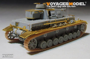 Voyager modèle PE72044 WWII allemand Pz.Kpfw.IV Ausf.F1 pour DRAGON 7231 1/72 – imagen 3