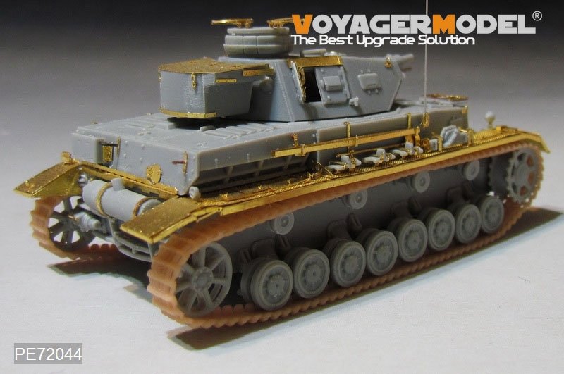Voyager modèle PE72044 WWII allemand Pz.Kpfw.IV Ausf.F1 pour DRAGON 7231 1/72 – imagen 3