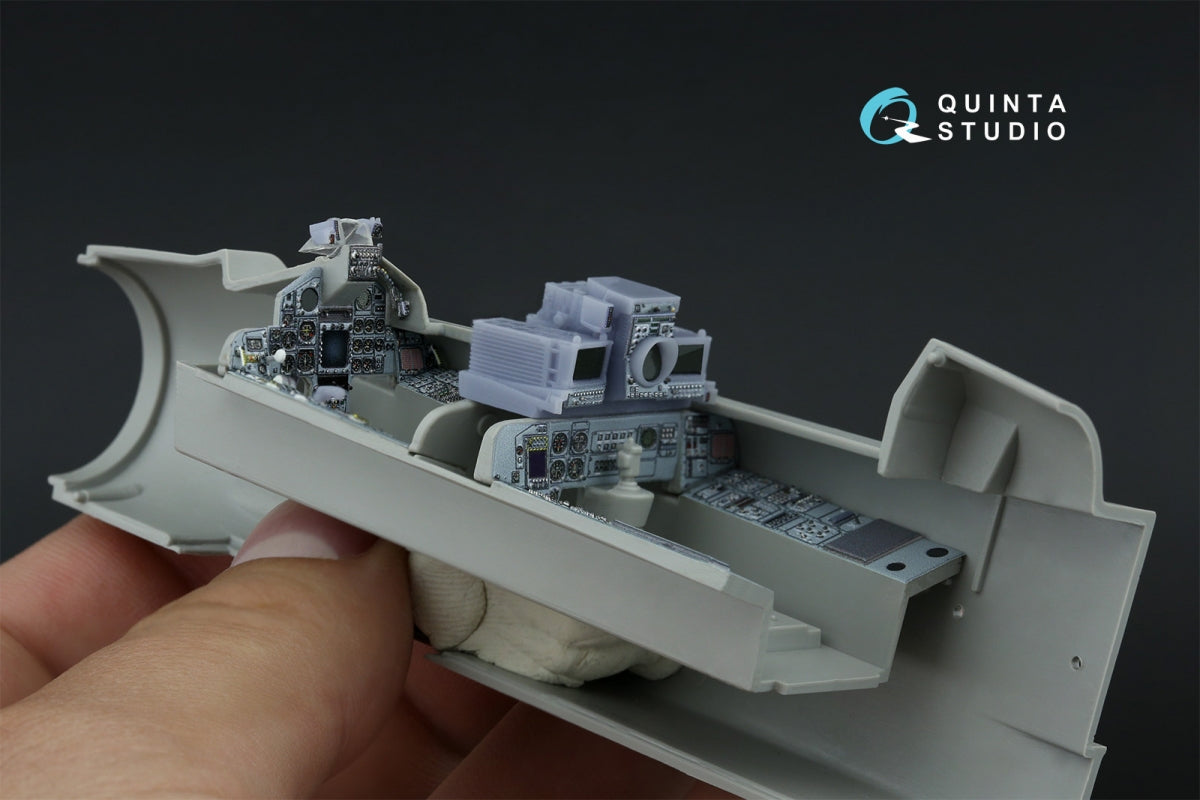 Quinta Studio QDS+48519 Tornado ECR Intérieur coloré imprimé en 3D sur papier décalcomanie (Italeri) (petite version) (avec pièces en résine imprimées en 3D) 1/48 – imagen 9