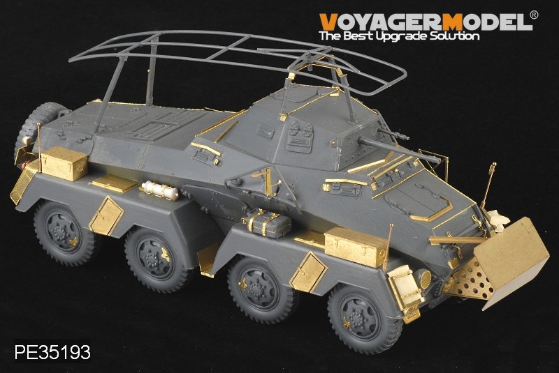 Maquette Voyager PE35193 Sd.Kfz.232 8 ROD allemand de la Seconde Guerre mondiale, version initiale, pour kit TAMIYA au 1/35 – image 7