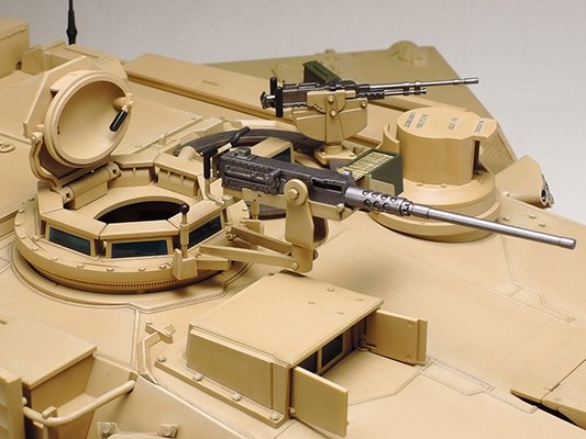 Tamiya 36212 Char de combat principal américain M1A2 Abrams (Maquette d&amp;#39;exposition) 1/16 – immagine 7