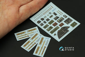 Quinta Studio QD35127 Nakajima B5N2 Kate Intérieur coloré imprimé en 3D sur papier décalcomanie (Border Model) 1/35 – image 5