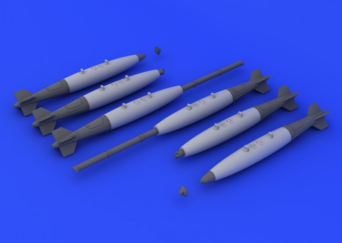 Bombes Eduard 648224 Mk.81 au 1/48