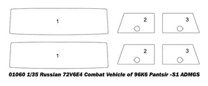 Trumpeter 01060 Véhicule de combat russe 72V6E4 de 96K6 Pantsir -S1 ADMGS 1/35 – image 4