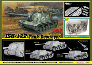 Dragon 6787 JSU-122 Chasseur de chars (3 en 1) 1/35