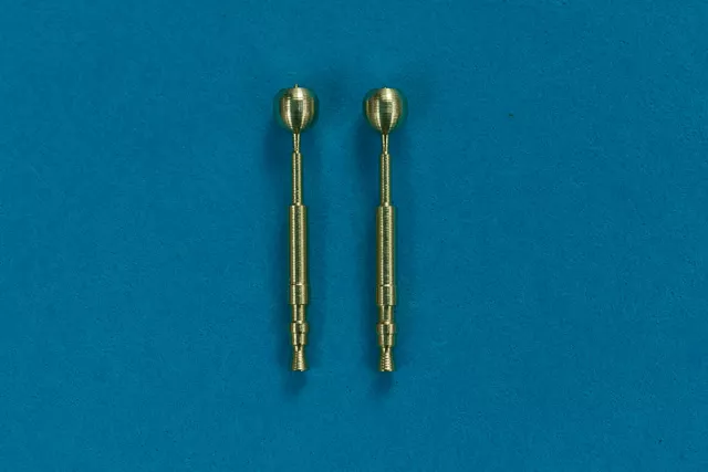 Embouts de canon RB modèle 48AB06 pour mitrailleuse allemande MG 17 de 7,92 mm. La MG 17 était utilisée sur de nombreux avions allemands. Échelle 1/48. – image 2