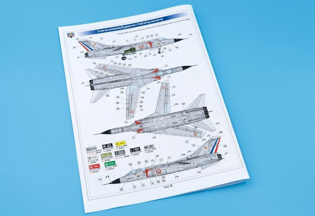 Modelsvit 72056 Mirage G8.01 1/72 – immagine 11