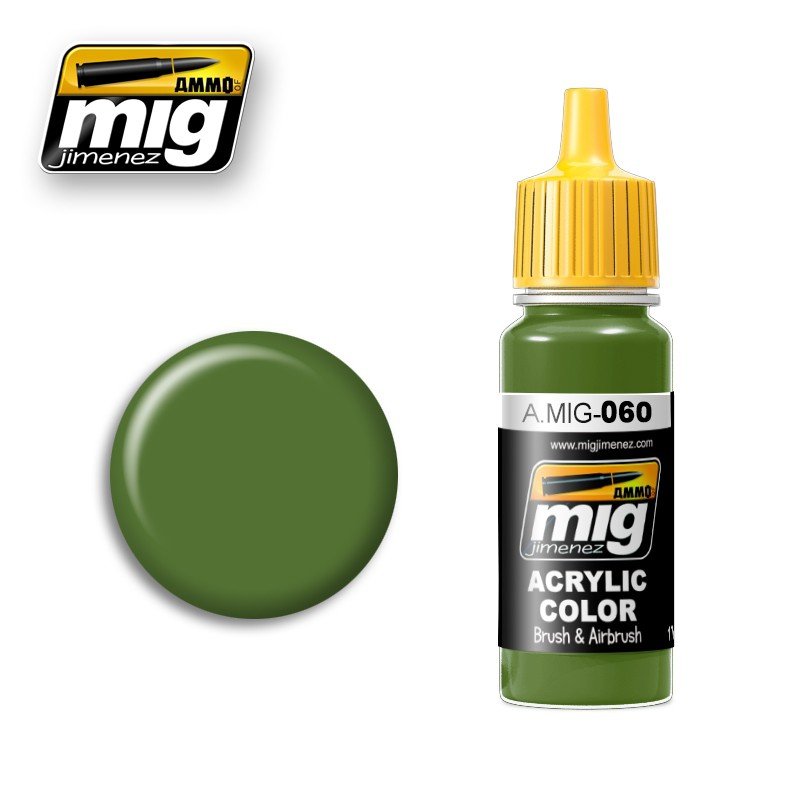 Munitions Mig Jimenez 0060 Vert pâle