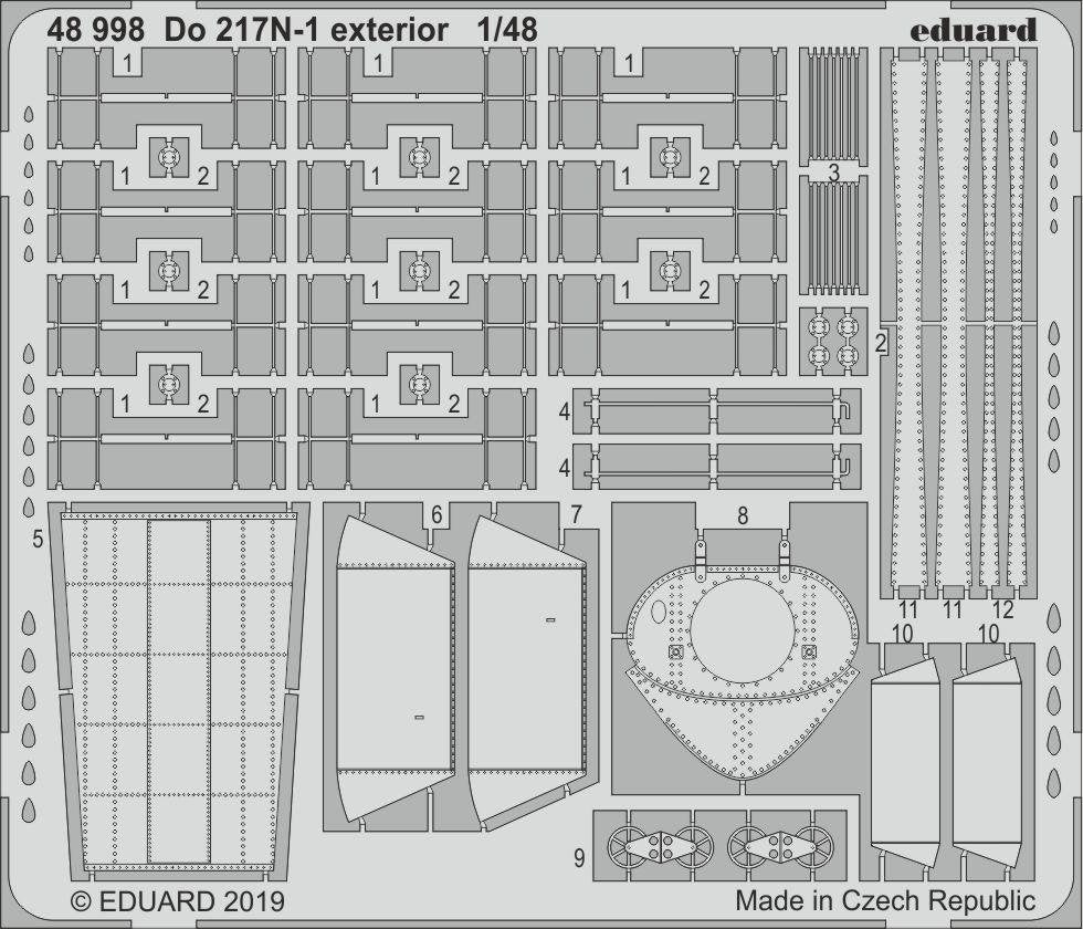 Eduard BIG49234 Pour 217N-1 1/48 ICM – imagen 8