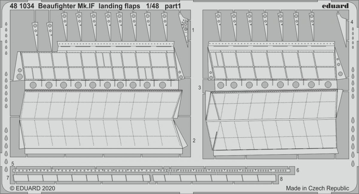 Maquette Eduard BIG49275 Beaufighter Mk. IF pour Revell au 1/48 – image 3