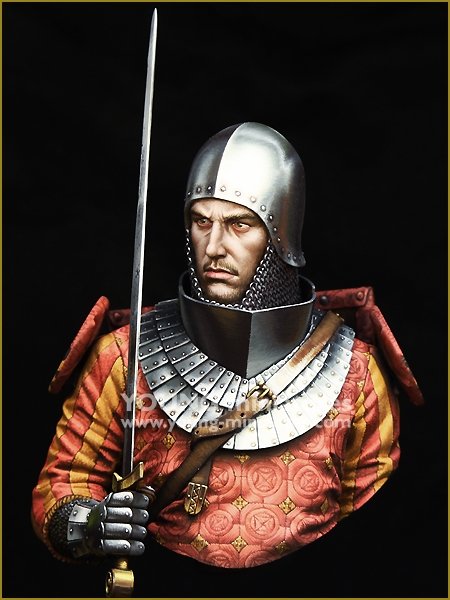 Young Miniatures YH1853 CHEVALIER MÉDIÉVAL