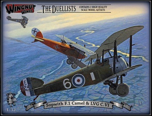 Wingnut Wings 32803 Sopwith F.1 Camel et LVG C.VI 1/32