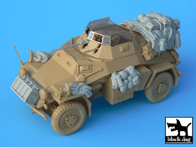 Ensemble d&amp;#39;accessoires Black Dog T35003 Sd.Kfz. 222 et 223 pour maquettes Tamiya au 1/35 – immagine 5