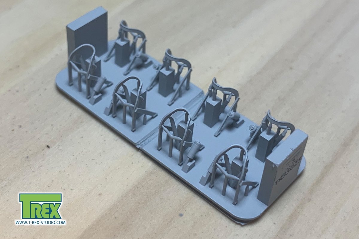 T-Rex Studio TR35025 Garde léger pour véhicule blindé américain de la Seconde Guerre mondiale, échelle 1/35 – immagine 3