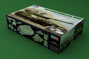 Hobby Boss 84557 Leopard C2 MEXAS avec chasse-mines à chenilles TWMP, échelle 1/35  – immagine 2