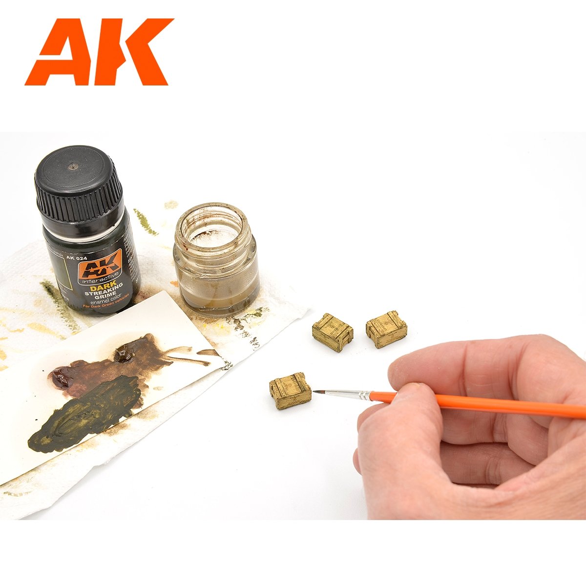 AK Interactive AK8229 BOÎTE EN BOIS DÉCOUPÉE AU LASER 002 DYNAMIT (8 UNITÉS) 1/35 – image 4