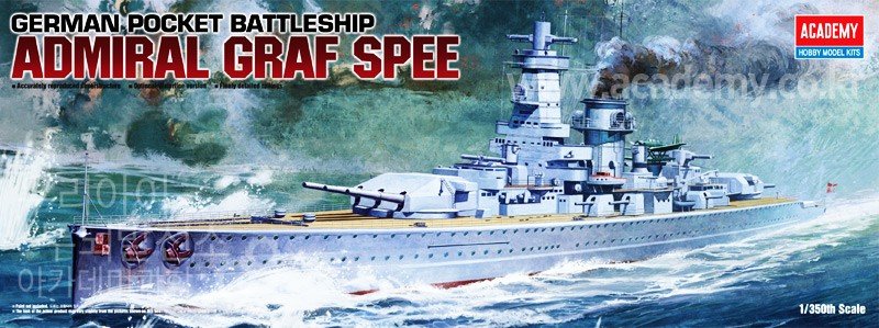 Academy 14103 ADMIRAL GRAF SPEE 1/350