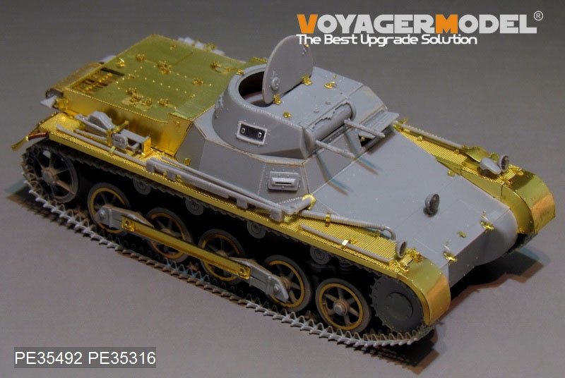 Maquette Voyager PE35492, char allemand Pz.Kpfw.I Ausf. B de la Seconde Guerre mondiale, pour maquette DRAGON 6186 au 1/35 – image 6