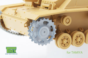 Kit de pignons T-Rex Studio TR35007-2 Stug III (version initiale) pour TAMIYA 1/35  – image 2