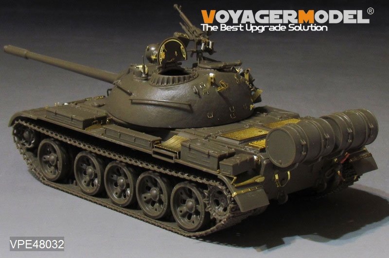 Kit de mise à niveau Voyager Model VPE48032 pour char de combat principal russe moderne T-55 (pour TAMIYA 32598) 1/48 – Bild 15