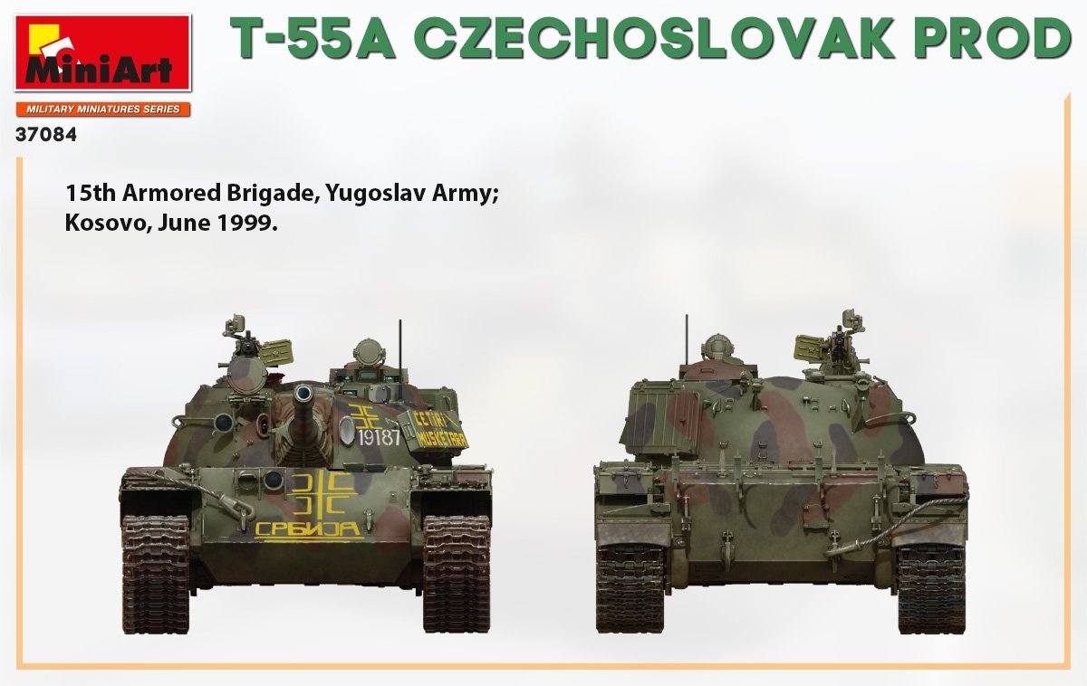 Miniart 37084 T-55A PRODUCTION TCHÉCOSLOVAQUE 1/35  – image 11