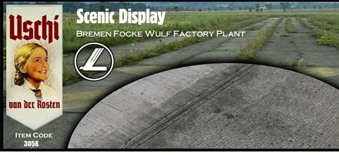 Uschi 3058 Brême Focke Wulf Usine Circulaire 1/72